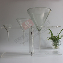 Sanaisi thickened four-hole glass funnel rack detachable assembly type suitable for ordinary tapered appliance shopkeeper recommended