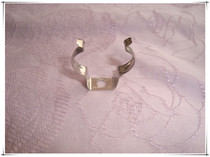 H tube lamp tube clamp fixed buckle tube steel card tube clip buckle straight tube lamp tube clip