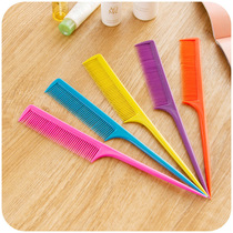 Color hair comb Pointed tail comb Long tail comb Hair styling comb Plastic haircut small comb Hair cut hair comb makeup