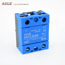 Factory direct Ao Le 25a small solid state relay ASH-C25DA DC control AC 3-32VDC