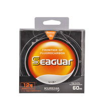 Japan SEAGUAR Orange Sig 130 super soft slow rocking iron plate with carbon line leading line boat fishing line