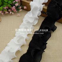 Black lace lace cloth strip diy accessories chiffon skirt neckline high-grade clothes edging cloth decorative accessories