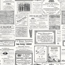 European and American retro old newspaper American English letter wallpaper environmental protection Paper wallpaper bar background wall