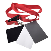 Small 18 Degree Grey Card for Photography 18% Grey Card Manual White Balance Card Photometric Card Medium Gray Plate Waterproof Portable
