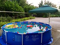 Clip Mesh Round 366 76cm Mesh Swimming Pool Goldfish Pool Bracket Pool Play Pool Square Pool Pets