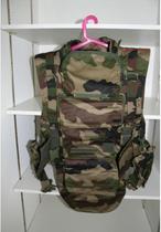 French Publicity of the Camouflage Tactical Vest in the Central Camouflage of the French Foreign Legion