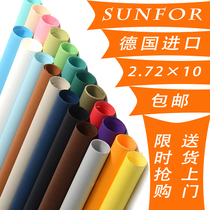 German SUNFOR Shadow Building Naughty Children Photography Background Paper Pure Color Clothing Shooting Imreflective White 10 m