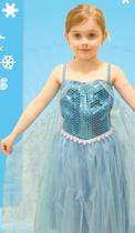 Party Aisha role-playing dress Frozen suspender dress Performance suit Party dress skirt