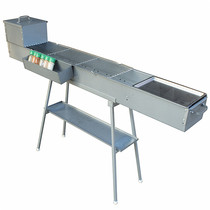 Butterfly grilled incense one meter five long 18 wide 80 high outdoor charcoal commercial thickened barbecue grill barbecue equipment Barbecue grill