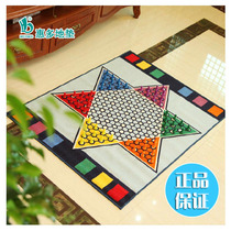 Huido game checkers carpet environmentally friendly non-slip luxury game blanket oversized checkers carpet puzzle mat