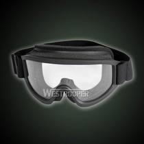 Outdoor splash-proof windproof dustproof super-clear protective glasses black Vision goggles