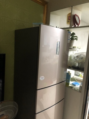 冰箱三门家用风冷无霜一级能效节能变频Haier/海尔 BCD-217WDVLU1