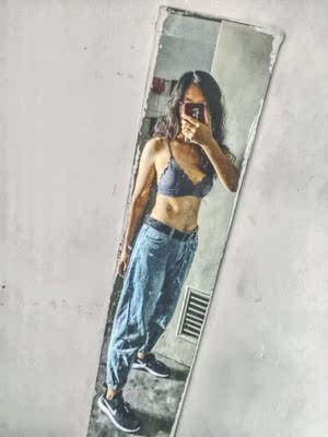 颜值满分噢，第一次穿这种无钢圈的，超级舒服，不过觉的不适合胸大的妹子