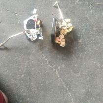 Fulu back door lock body