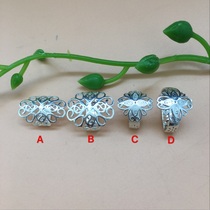 Factory direct sales S925 silver jade jade bracelet fracture edging filigree accessories