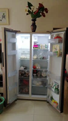 Midea/美的 BCD-521WKM(E)双门对开门电冰箱家用节能风冷无霜冰箱