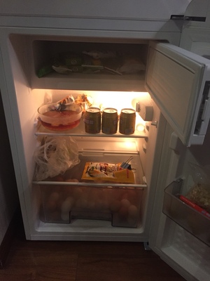 minij/小吉 BC-121C青春版 冷藏冷冻单门小型复古电冰箱家用静音