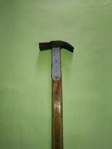 Dalian old blacksmith shop handmade with magnetic nails leather sheep horn hammer