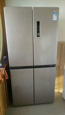Midea/美的 BCD-440WTPM(E)十字对开门电冰箱超薄无霜四开门家用