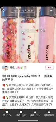Ergo CHEF果汁机价格,人气怎么样,值得选购吗,Ergo CHEF果汁机怎么样,真相如何,不看后悔