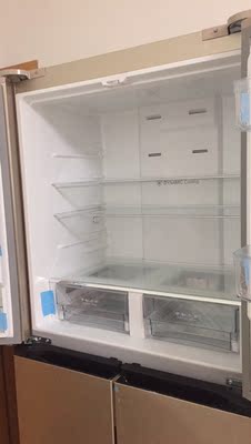 Midea/美的 BCD-468WTPM(E)十字门冰箱双开门风冷变频家用电冰箱