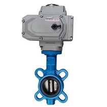 Electric Butterfly Valve D971X Electric Wafer Butterfly Valve Electric Valve DN40 50 65 80 100 300