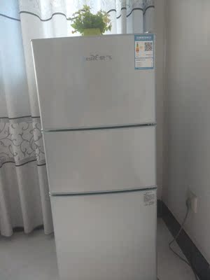 新飞小型冰箱三门家用冷藏冷冻小冰箱三开门式电冰箱双门宿舍节能