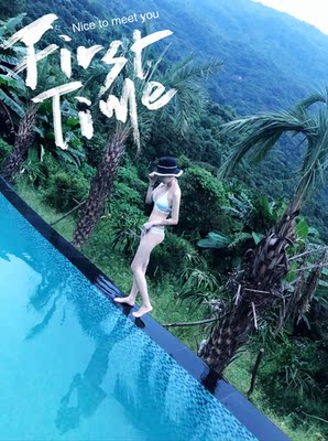 今年夏天在女神店买的第二套泳衣了，全都很满意喜欢