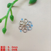 G18K gold necklace bracelet with hand chain spring buckle