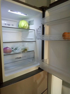 冰箱三门家用风冷无霜一级能效节能变频Haier/海尔 BCD-217WDVLU1