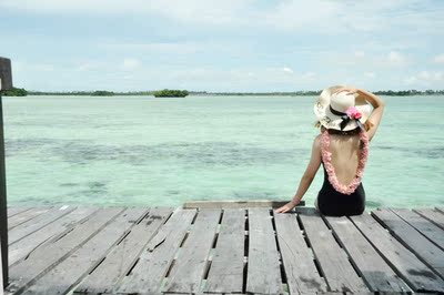 就是拍背影好看，拍正面不知怎么的，有点显胖