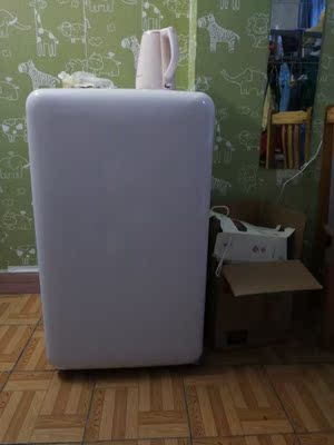 minij/小吉 BC-121C青春版 冷藏冷冻单门小型复古电冰箱家用静音