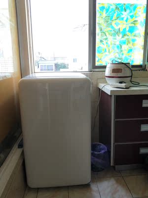 minij/小吉 BC-121C青春版 冷藏冷冻单门小型复古电冰箱家用静音