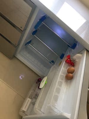 尊贵 BCD-210CV卧式橱柜冰箱推拉抽屉嵌入式家用冰箱矮冰箱