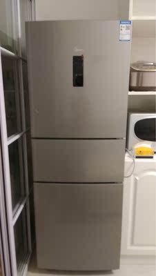 Midea/美的 BCD-258WTM(E)三门冰箱风冷无霜节能家用三门电冰箱
