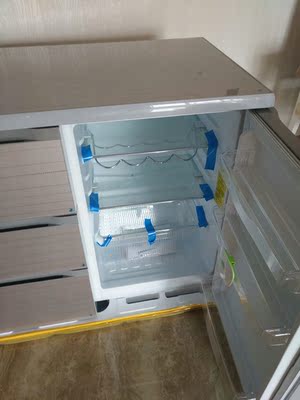 尊贵 BCD-210CV卧式橱柜冰箱推拉抽屉嵌入式家用冰箱矮冰箱