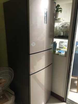 冰箱三门家用风冷无霜一级能效节能变频Haier/海尔 BCD-217WDVLU1