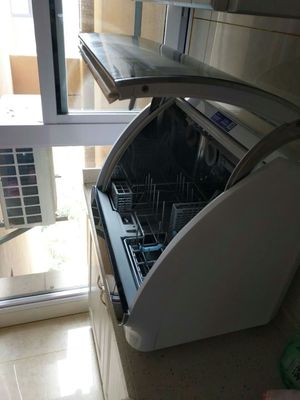 评测点评海尔HTAW50STGB洗碗机怎么样,喷淋式洗得干净吗,谁用过没有