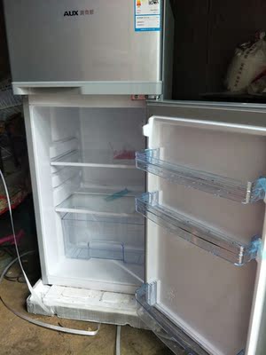 AUX/奥克斯 BCD-116AD旗舰店小冰箱小型宿舍家用双门非海尔电冰箱