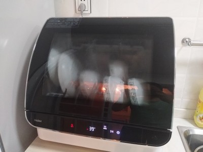 评测点评海尔HTAW50STGB洗碗机怎么样,喷淋式洗得干净吗,谁用过没有