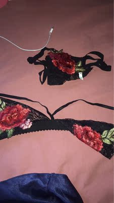 非常好看，最喜欢这种刺绣图案，很性感