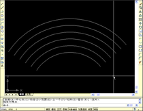CAD plug-in circle or arc batch drawing partition lines