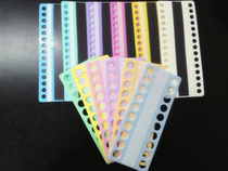 Buy 12 get 2 magnetic total 14 pieces set 15MM6 color ordinary 9MM6 color magnetic cross stitch plastic wire board