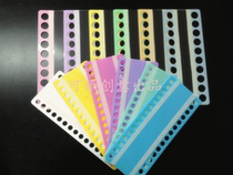 48 yuan 14 pieces of general area thickened suit thread plate cross stitch accessories 15MM6 color magnetic 9MM6 color