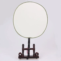 Large round silk blank ball fan palace fan palace fan art painting fan wholesale