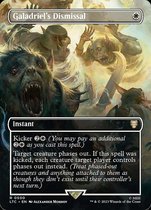 Magic: The Gathering Galadriels Dismissal English Lord of the Rings Holiday Edition White Gold