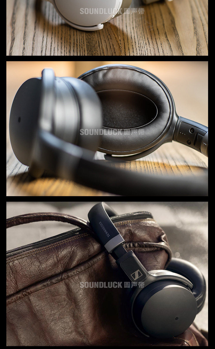 sennheiser/森海塞尔 hd450bt458无线蓝牙降噪便携耳机圆声带行货_女