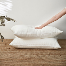 Japanese microfiber fluffy soft pillow core slow rebound comfortable pillow for male and female students single lace Cloud Pillow