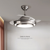 Nordic fan lighting Dining room ceiling fan lights Modern simple living room designer creative shop dining table lamps
