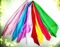 Jiaozhou Yangge Yunnan lantern silk scarf examination gauze towel dance hand yarn Red folk dance silk Blue Chiffon yarn